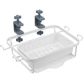 Bwrkp Clamp-On Cantilever Sink Draining Rack White Slate - Product view