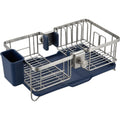Bwrkp Divider Saddle Sink Draining Rack Steel Navy - Product view