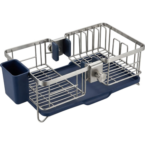 Bwrkp Divider Saddle Sink Draining Rack Steel Navy - Product view