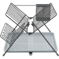 Bwrkp Folding A-Frame Dish Draining Rack Graphite Gray - Product view